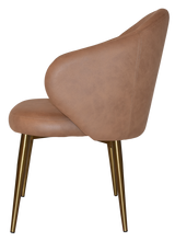 EZ ARM CHAIR HUGO METAL (SLIM) BRASS