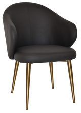 EZ ARM CHAIR HUGO METAL (SLIM) BRASS