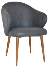 EZ ARM CHAIR HUGO METAL LIGHTOAK
