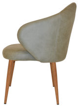 EZ ARM CHAIR HUGO METAL LIGHTOAK