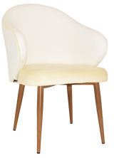 EZ ARM CHAIR HUGO METAL LIGHTOAK