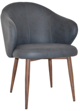 EZ ARM CHAIR HUGO METAL LIGHT WALNUT