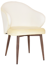 EZ ARM CHAIR HUGO METAL LIGHT WALNUT