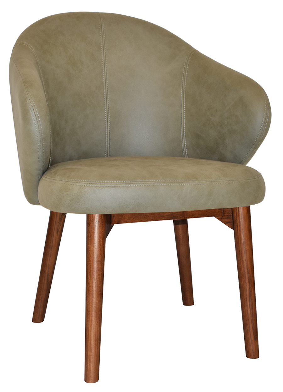EZ ARM CHAIR HUGO TIMBER LIGHT WALNUT
