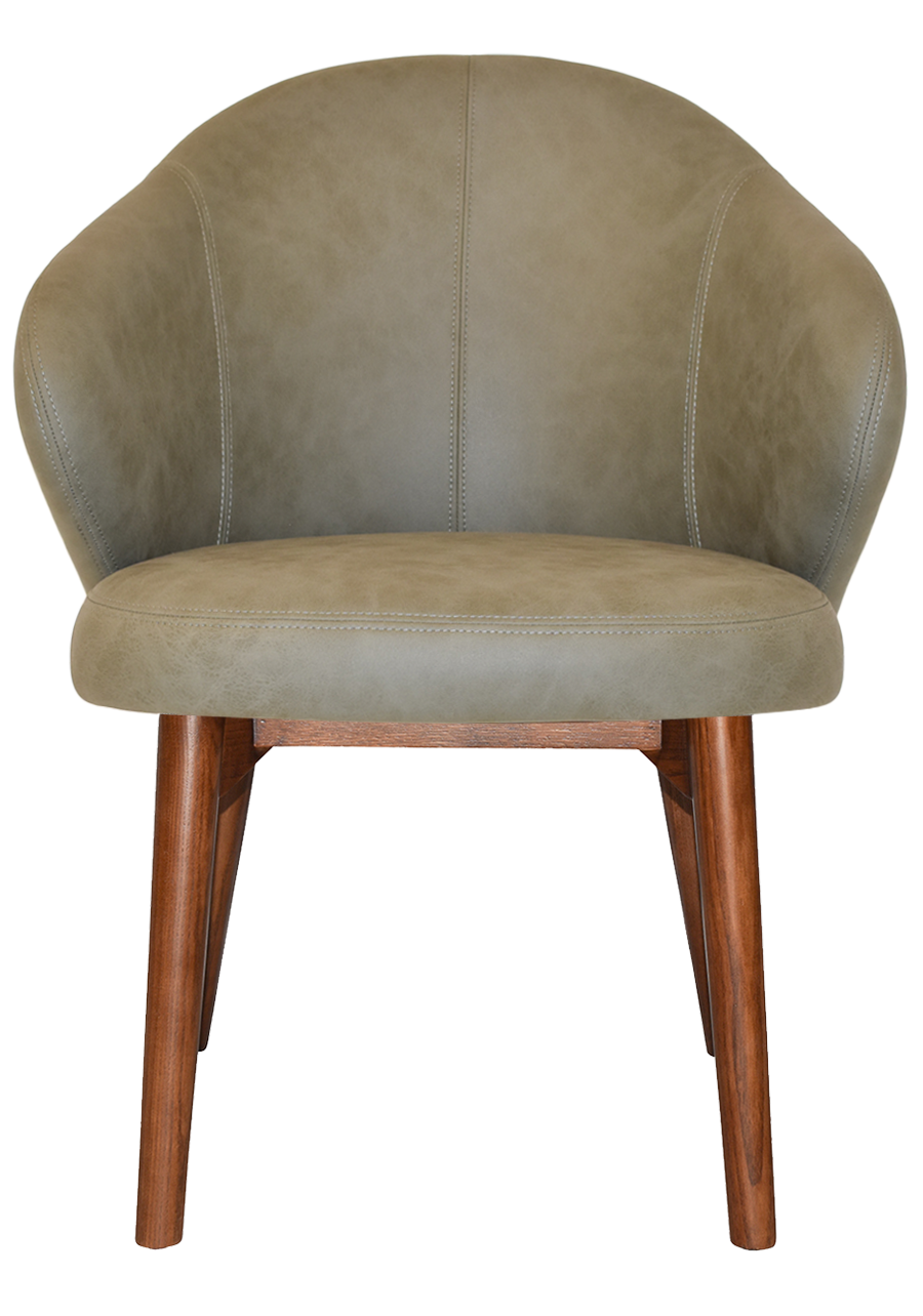 EZ ARM CHAIR HUGO TIMBER LIGHT WALNUT