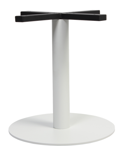 EZ BASE COFFEE TABLE PORTO DISC 400MM WHITE