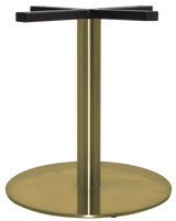 EZ BASE COFFEE TABLE ROME DISC 400MM BRASS