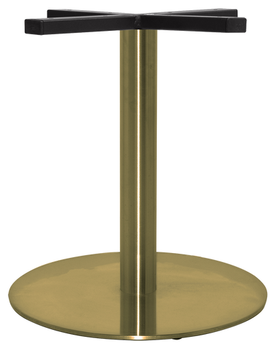 EZ BASE COFFEE TABLE ROME DISC 400MM BRASS