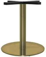 EZ BASE COFFEE TABLE ROME DISC 400MM BRASS