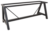 EZ BASE TABLE A FRAME 1200MM H730 BLACK