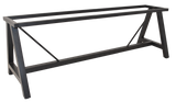 EZ BASE TABLE A FRAME 1200MM H730 BLACK