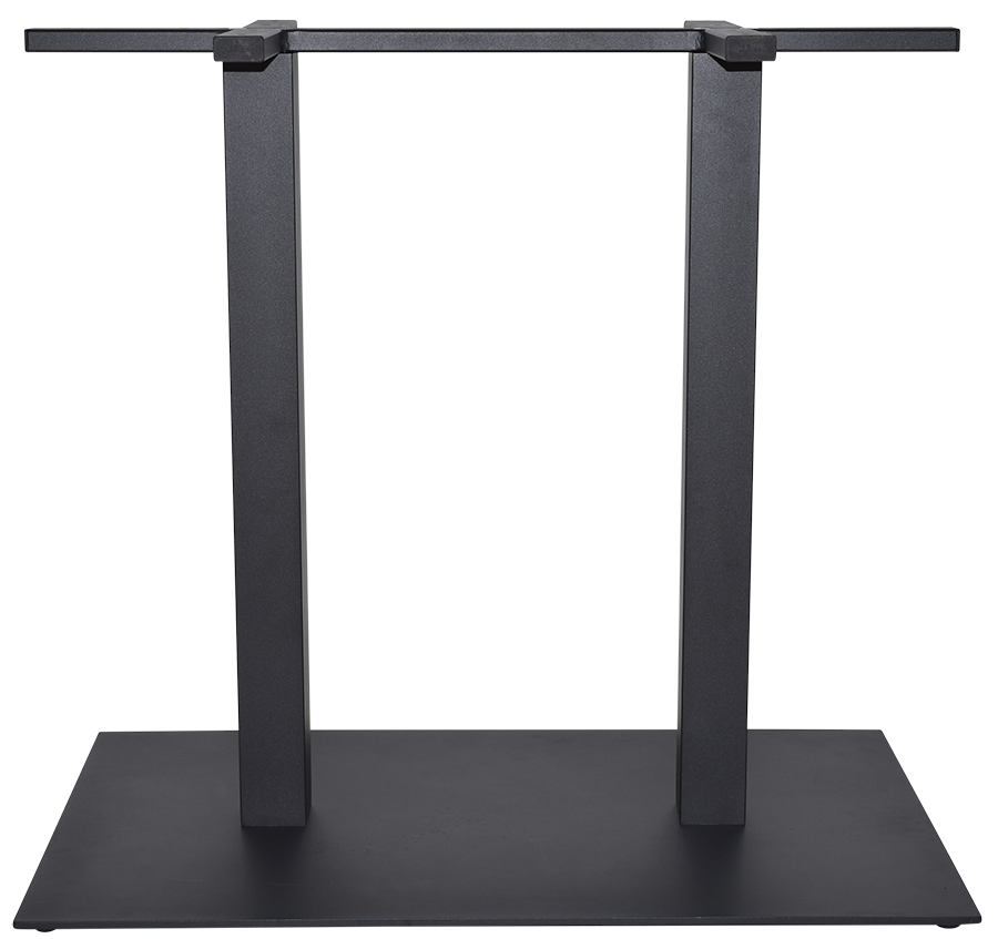 EZ BASE TABLE DANUBE 800MM X 500MM BLACK