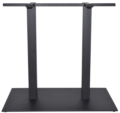 EZ BASE TABLE DANUBE 800MM X 500MM BLACK
