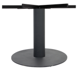 EZ BASE TABLE DANUBE XL DISC 720MM BLACK H700