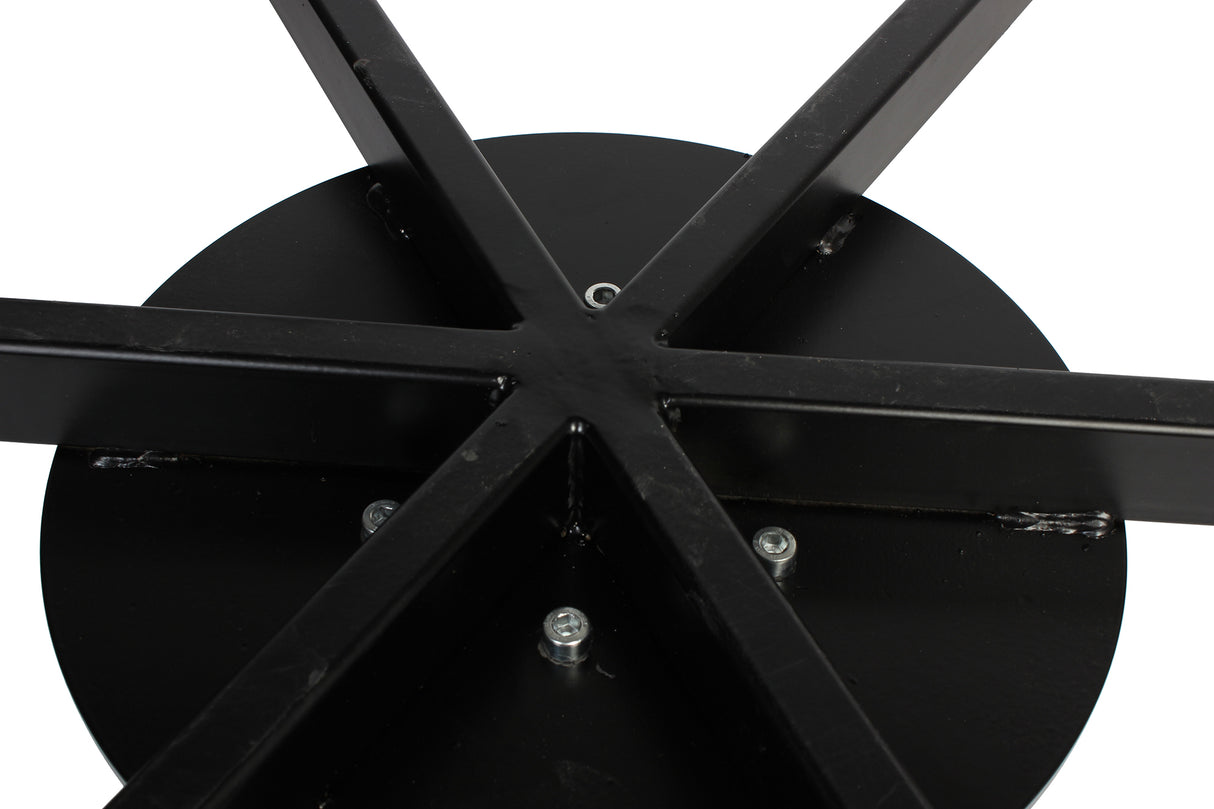 EZ BASE TABLE DANUBE XL DISC 720MM BLACK H700