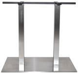 EZ BASE TABLE PRAGUE 800MM X 500MM S/S