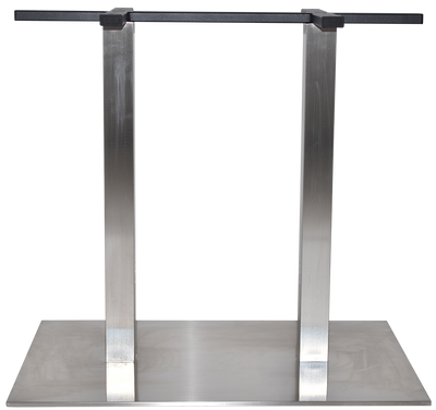 EZ BASE TABLE PRAGUE 800MM X 500MM S/S