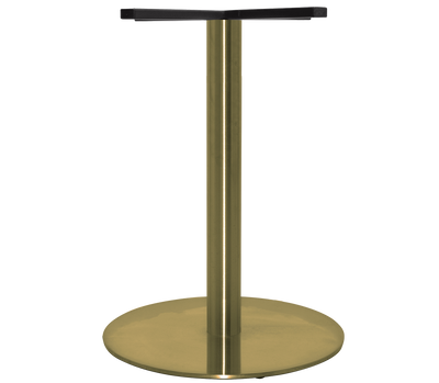 EZ BASE TABLE ROME DISC BRASS
