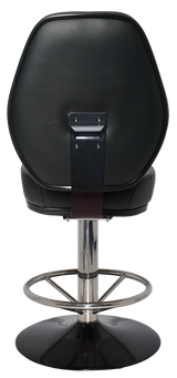 EZ GAMING STOOL CAIRO DISC BLACK