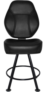EZ GAMING STOOL CAIRO DISC BLACK