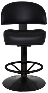 EZ GAMING STOOL MACAU DISC BLACK