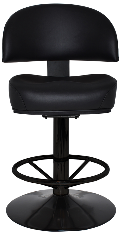 EZ GAMING STOOL MACAU DISC BLACK