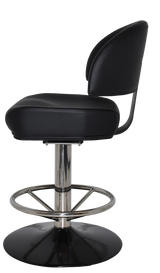 EZ GAMING STOOL MACAU DISC BLACK