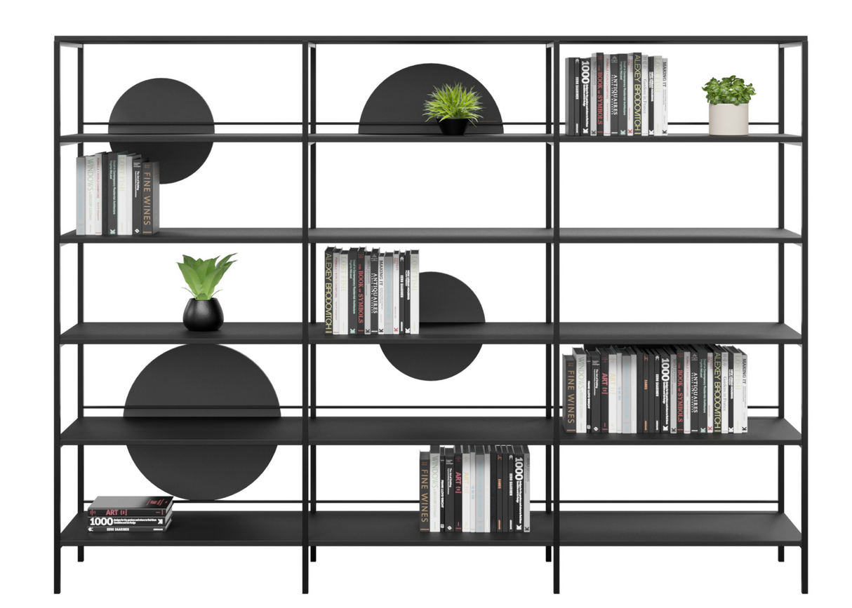 DD Kiko Welded Framed 5 Shelves Display Unit