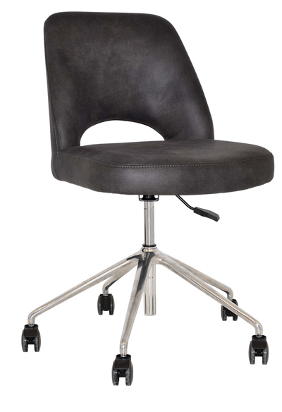 EZ CHAIR ALBURY CASTOR V2 POLISHED ALUM