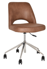EZ CHAIR ALBURY CASTOR V2 POLISHED ALUM