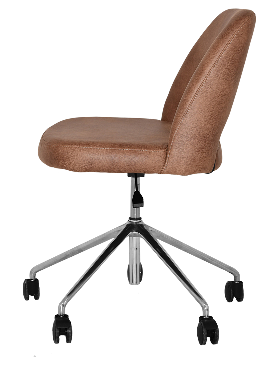 EZ CHAIR ALBURY CASTOR V2 POLISHED ALUM