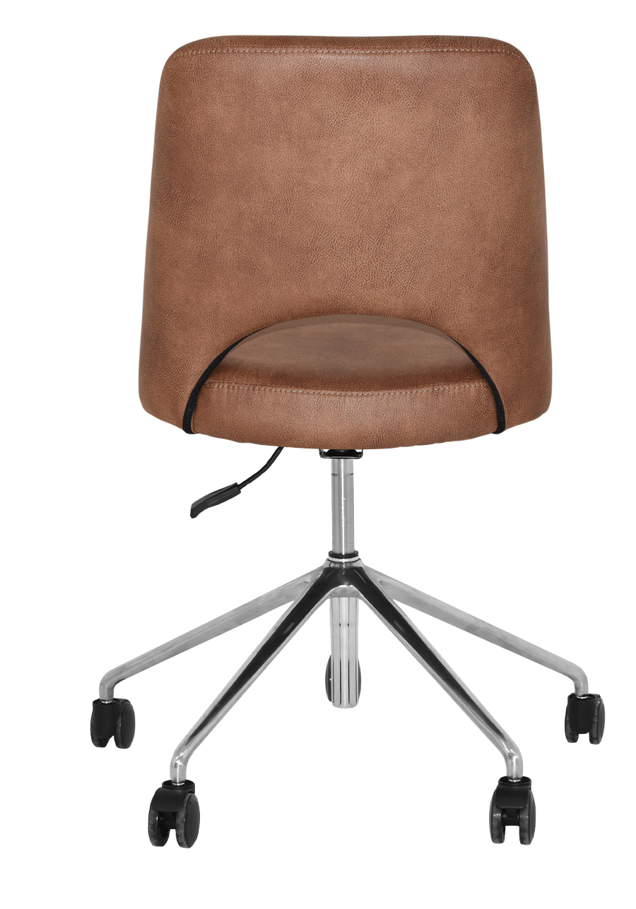 EZ CHAIR ALBURY CASTOR V2 POLISHED ALUM
