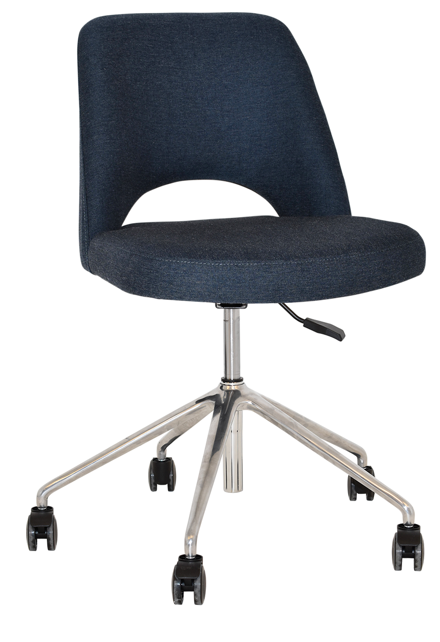 EZ CHAIR ALBURY CASTOR V2 POLISHED ALUM