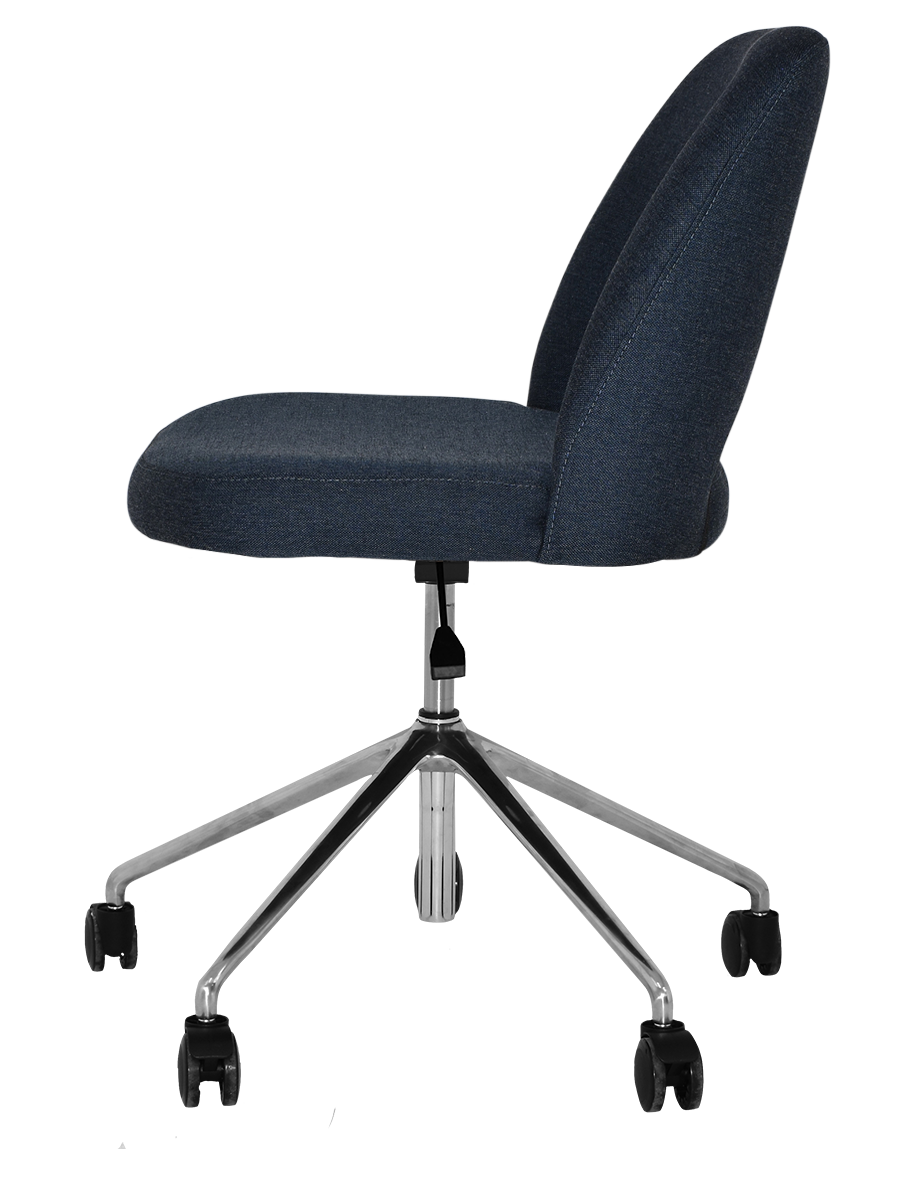 EZ CHAIR ALBURY CASTOR V2 POLISHED ALUM