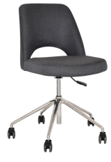 EZ CHAIR ALBURY CASTOR V2 POLISHED ALUM