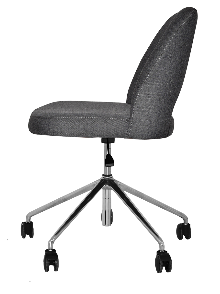 EZ CHAIR ALBURY CASTOR V2 POLISHED ALUM