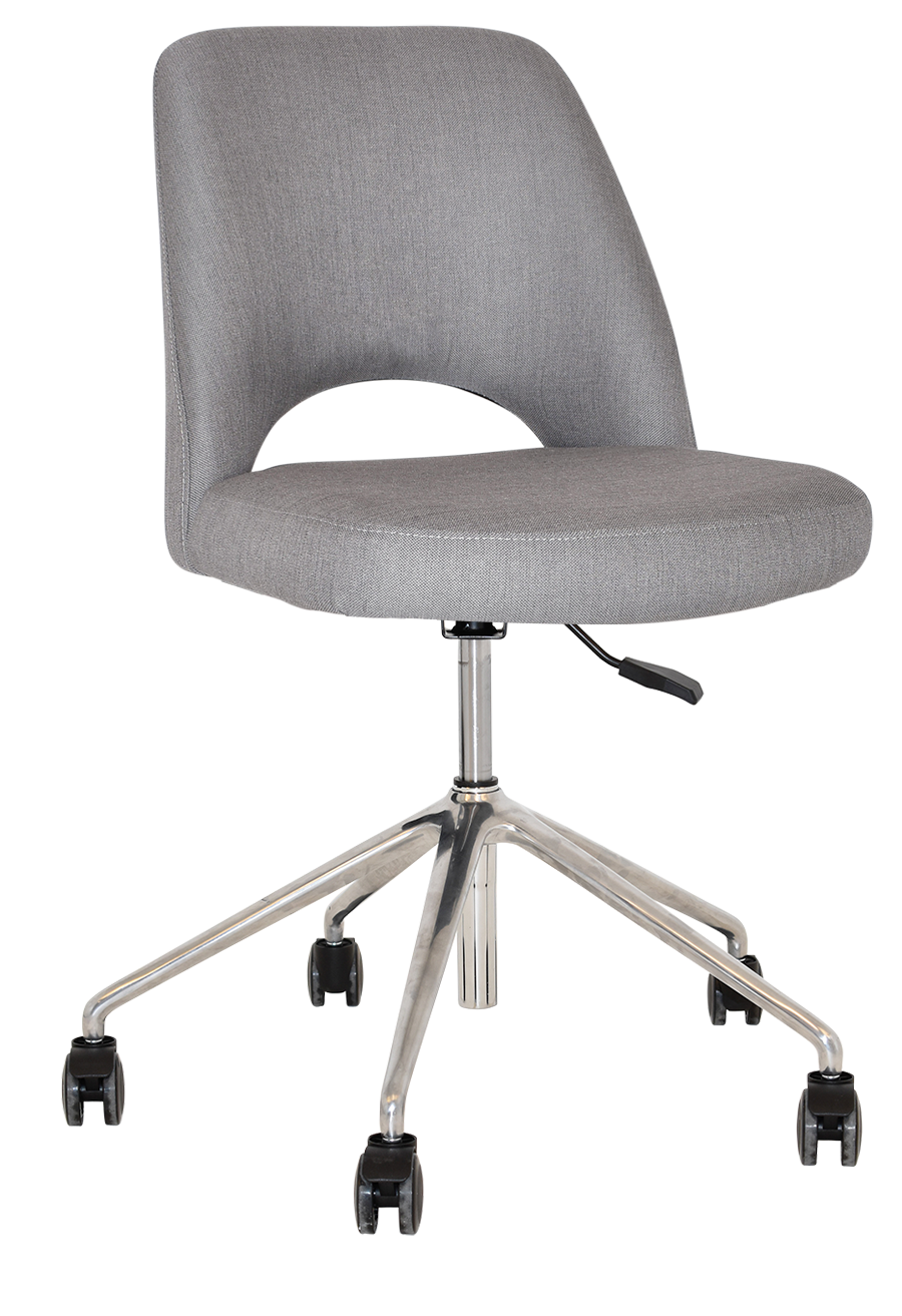 EZ CHAIR ALBURY CASTOR V2 POLISHED ALUM