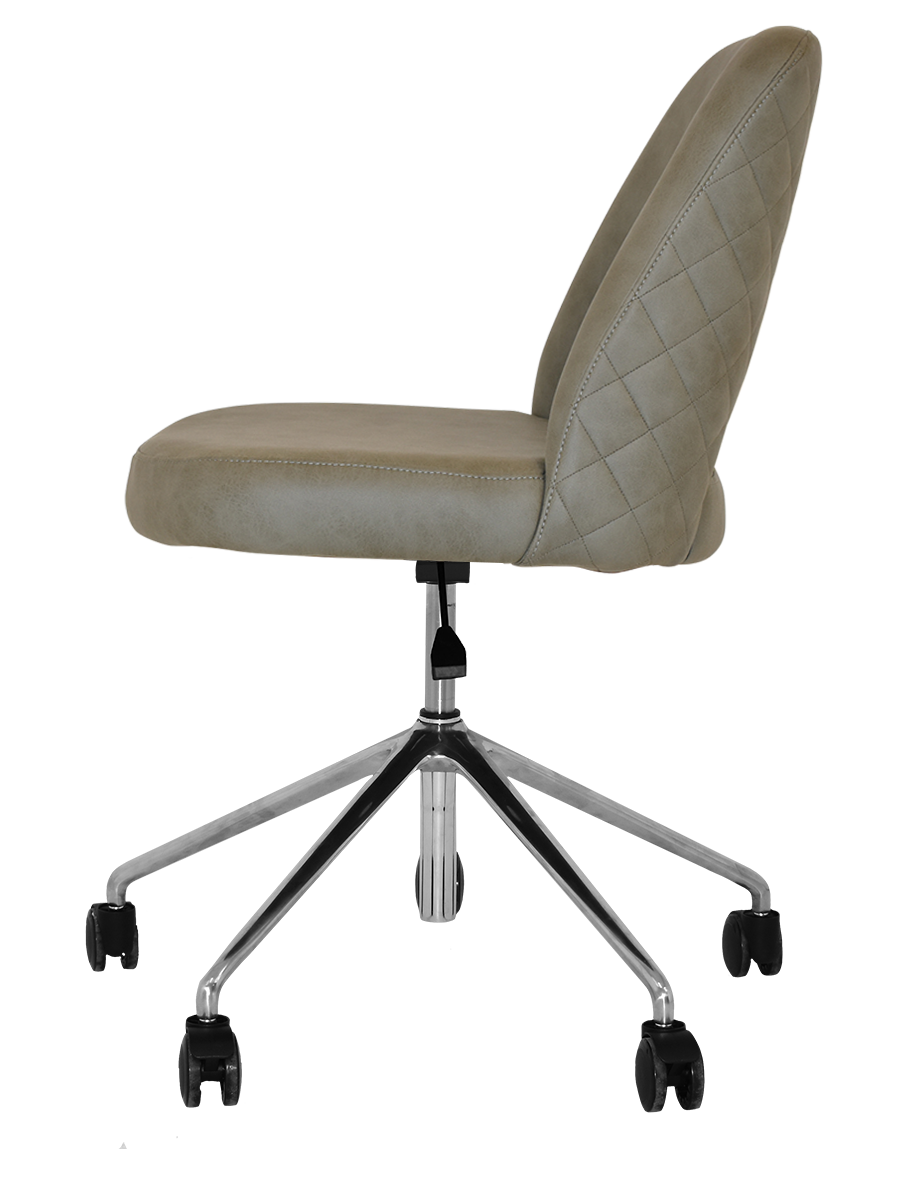 EZ CHAIR ALBURY CASTOR V2 POLISHED ALUM