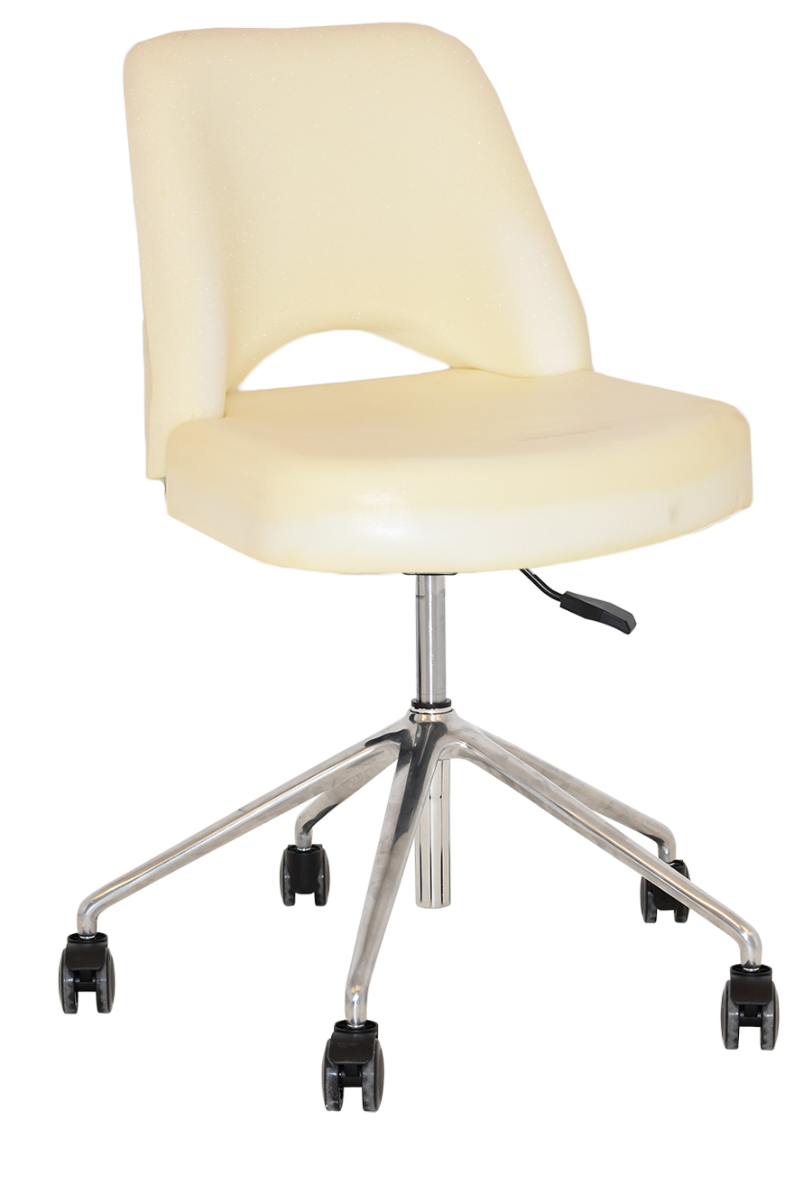 EZ CHAIR ALBURY CASTOR V2 POLISHED ALUM