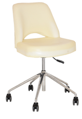 EZ CHAIR ALBURY CASTOR V2 POLISHED ALUM