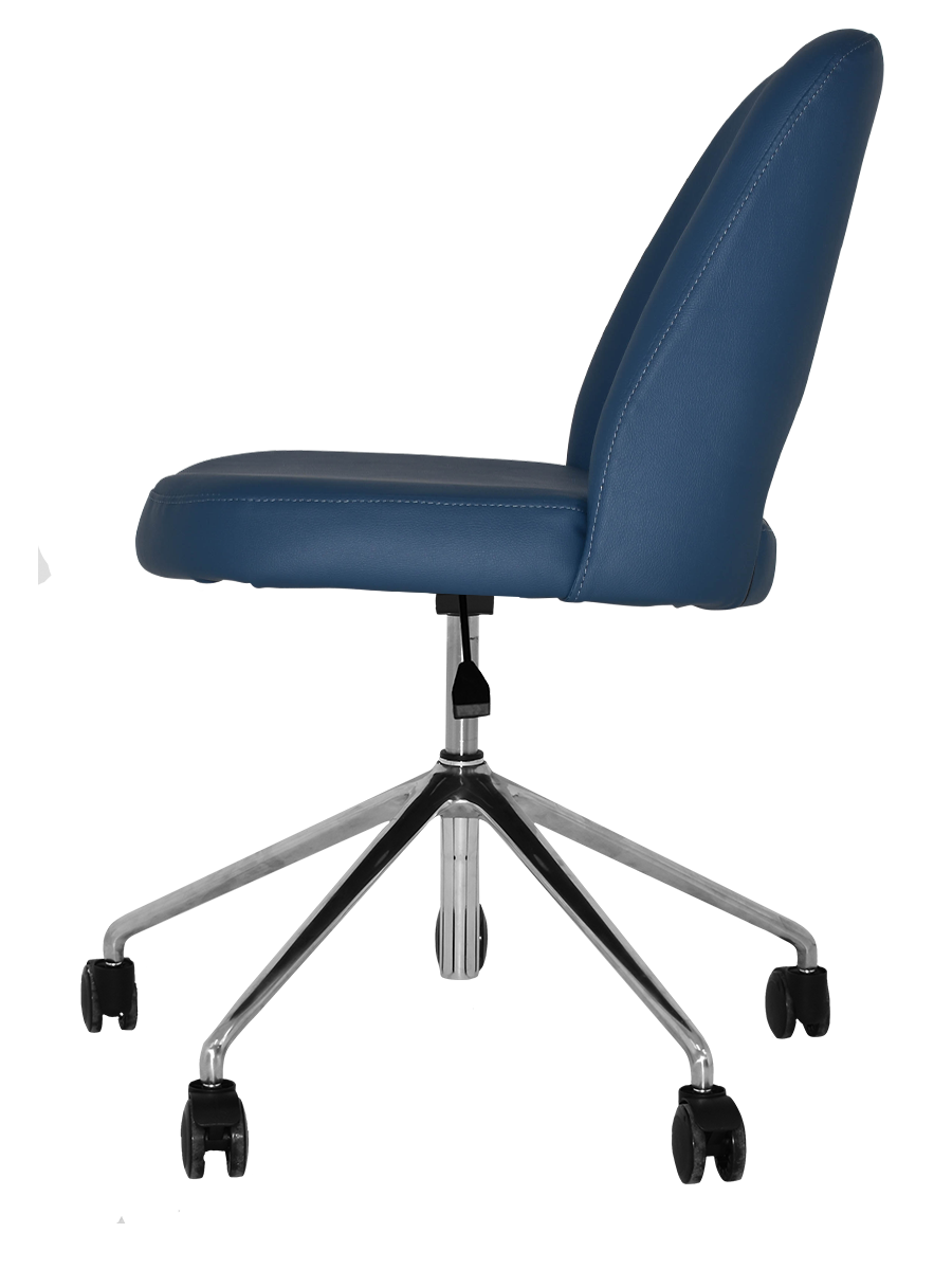 EZ CHAIR ALBURY CASTOR V2 POLISHED ALUM