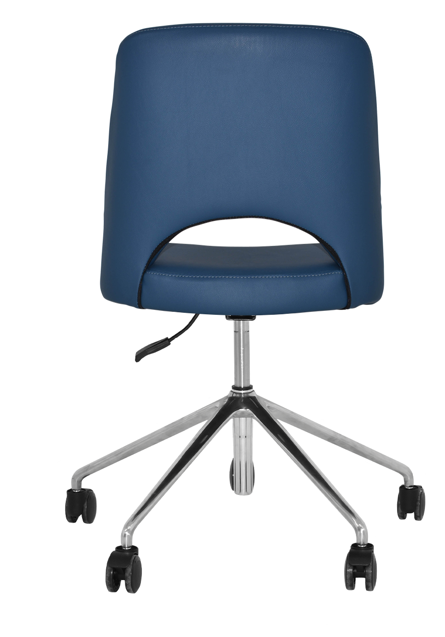EZ CHAIR ALBURY CASTOR V2 POLISHED ALUM