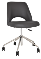 EZ CHAIR ALBURY CASTOR V2 POLISHED ALUM
