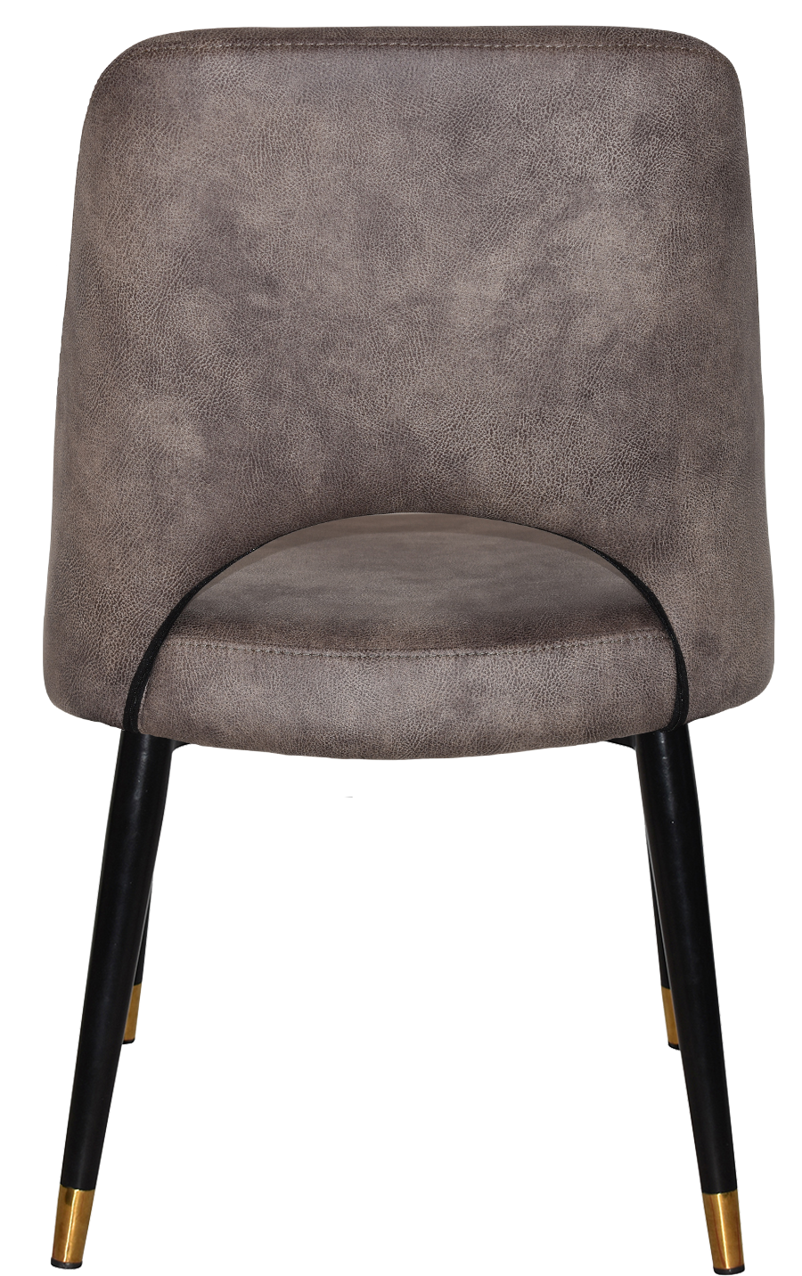 EZ CHAIR ALBURY METAL (SLIM) BLACK BRASS