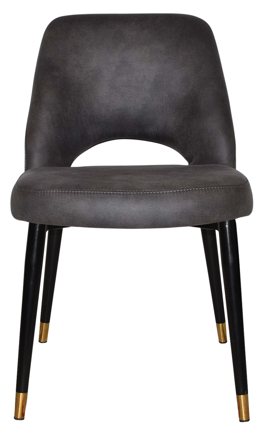 EZ CHAIR ALBURY METAL (SLIM) BLACK BRASS