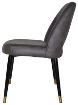 EZ CHAIR ALBURY METAL (SLIM) BLACK BRASS