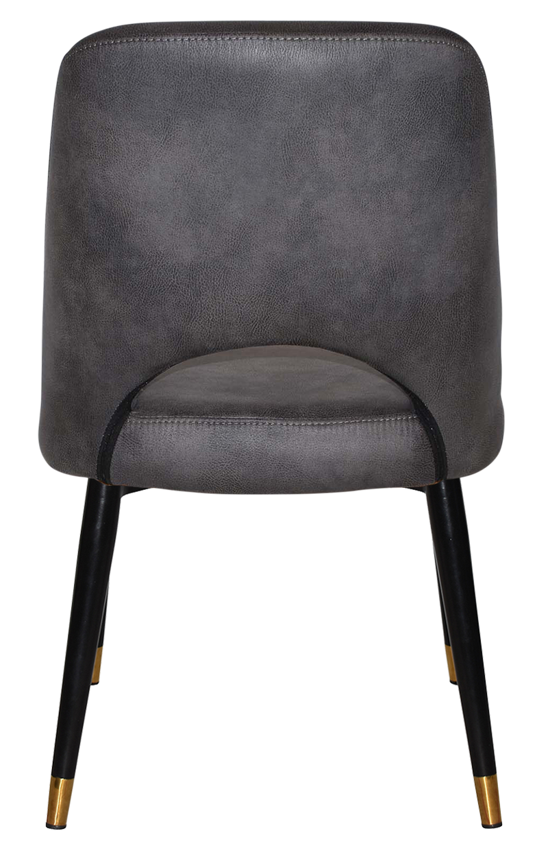 EZ CHAIR ALBURY METAL (SLIM) BLACK BRASS