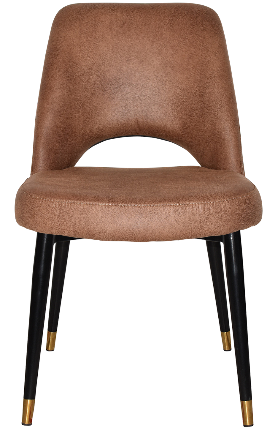 EZ CHAIR ALBURY METAL (SLIM) BLACK BRASS