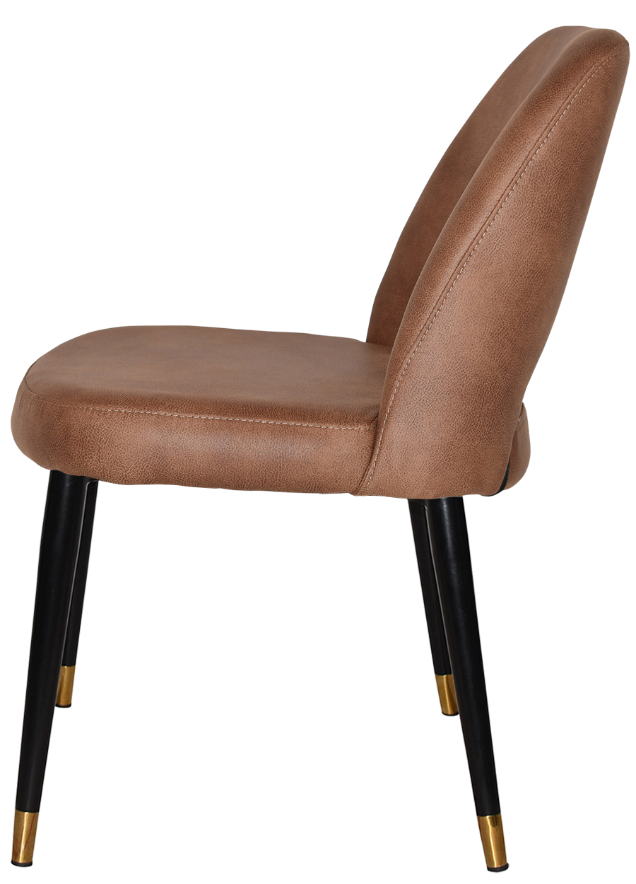 EZ CHAIR ALBURY METAL (SLIM) BLACK BRASS