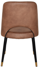 EZ CHAIR ALBURY METAL (SLIM) BLACK BRASS